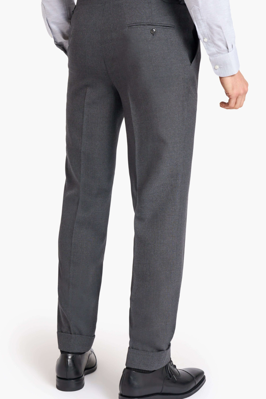 Heritage Charcoal Double Brest Tailored Suit - Image 5