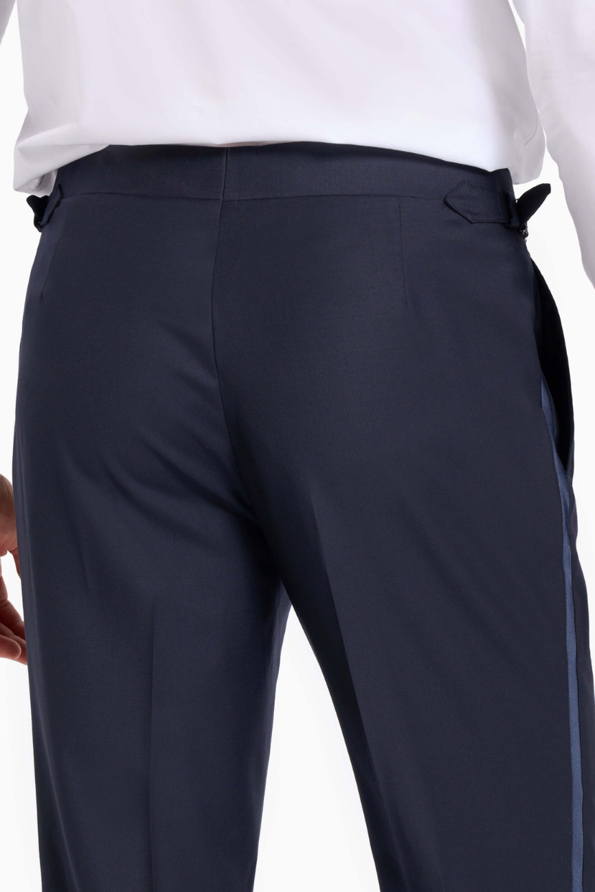 Signature Midnight Blue Tuxedo Suit - Image 6