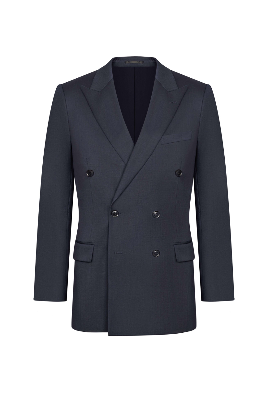 Verona Midnight Blue Double Brest Suit - Image 6