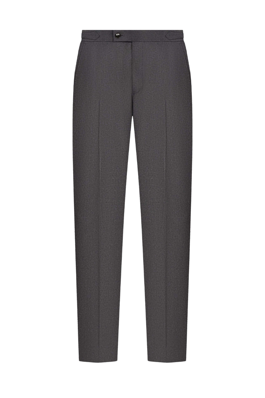 Refined Charcoal Grey Two Piece Suit - Image 8