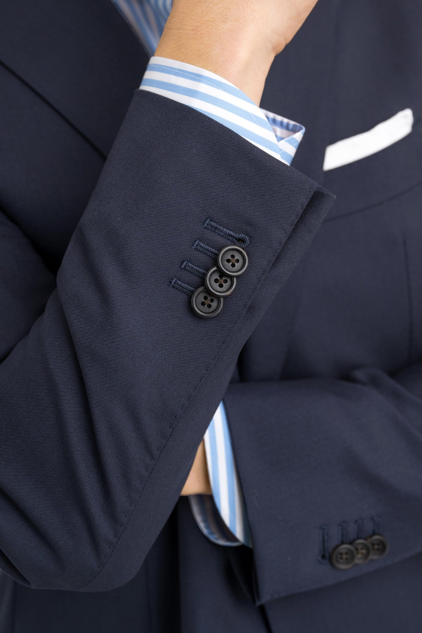 Prestige Navy Tropical Wool Allen Suit - Image 2