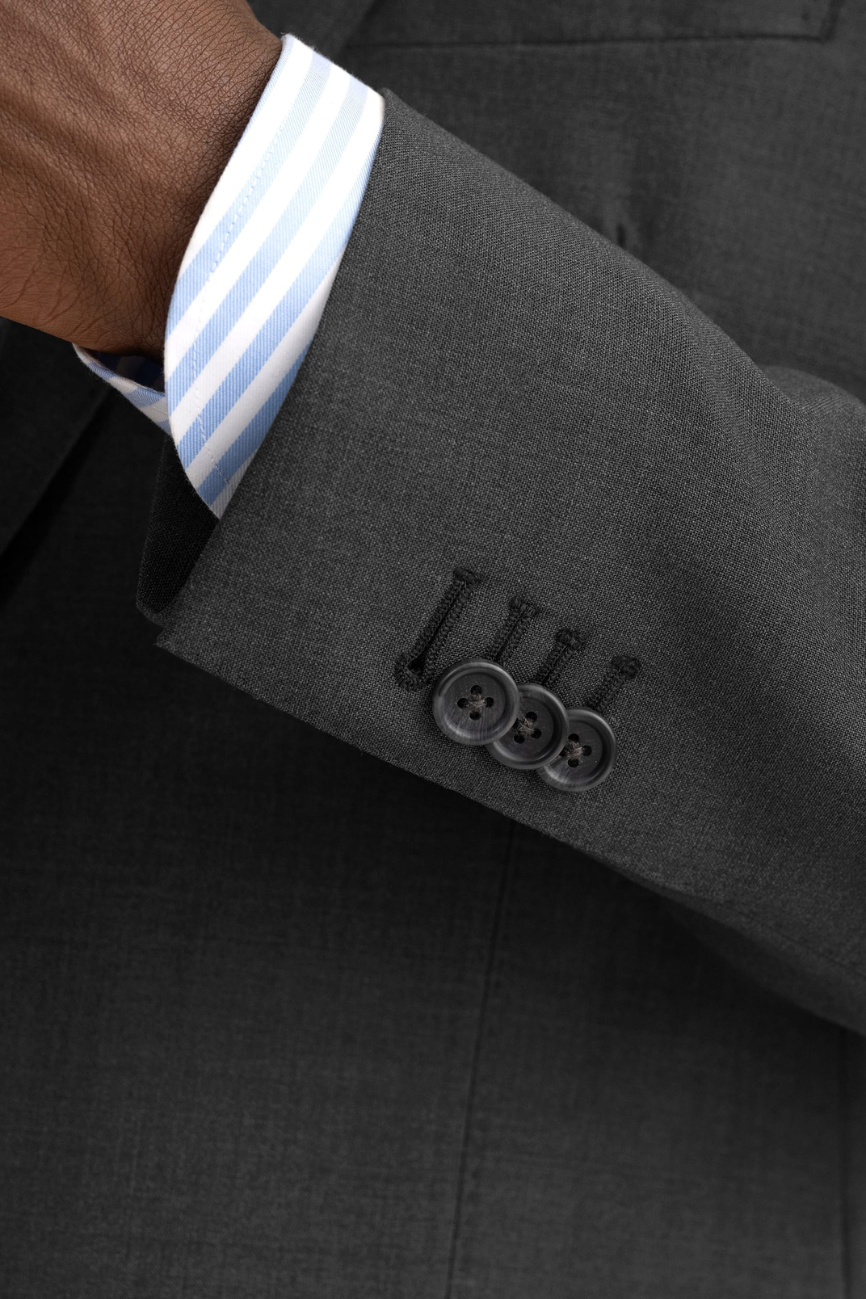 Prestige Mid Grey Wool Two-Piece Suit - Image 2