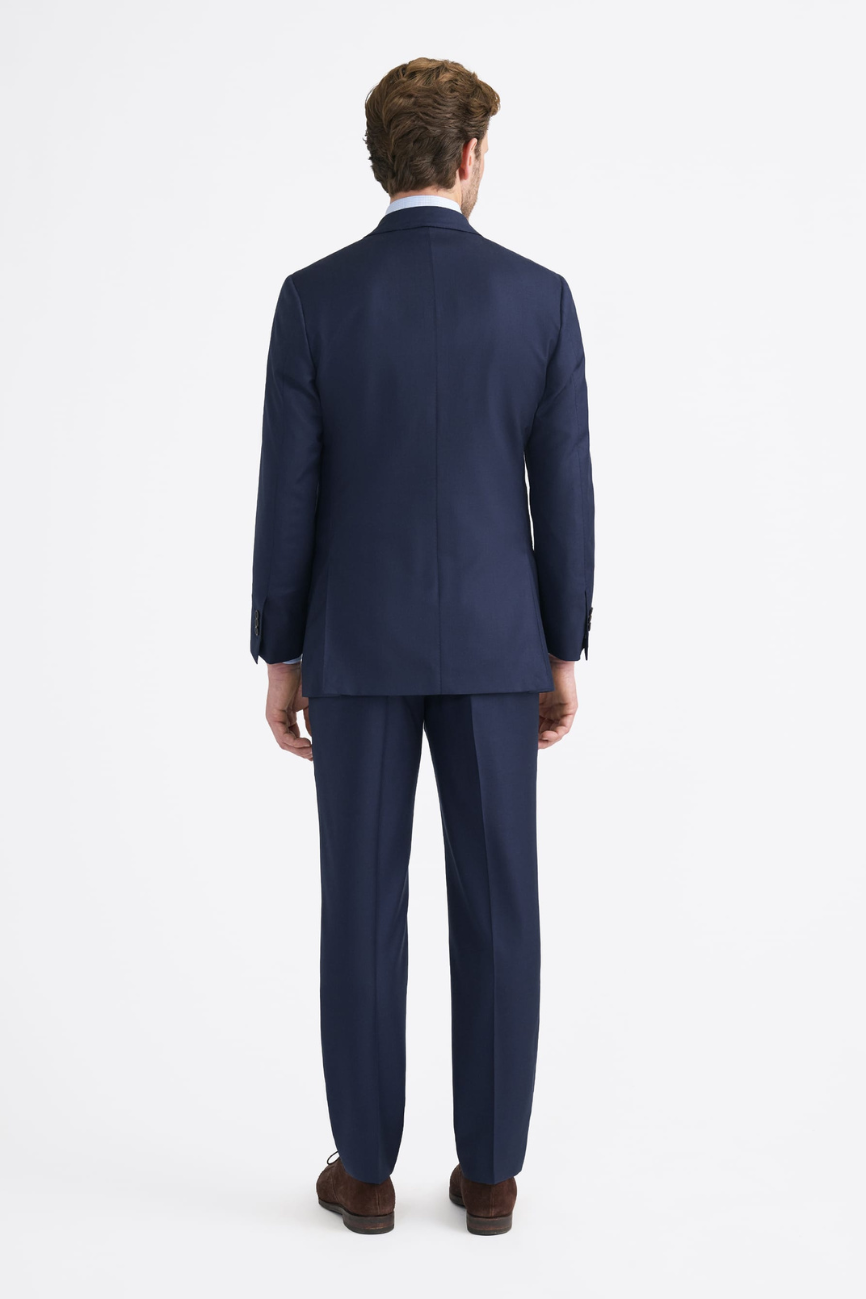 Heritage Navy Sharkskin Suffolk Suit - Image 2