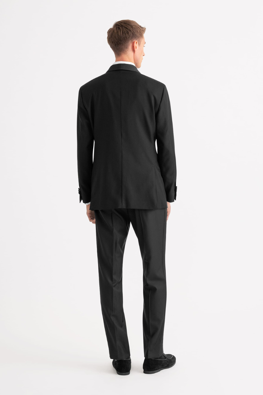 Black Shawl Lapel Allen Two-Piece Tuxedo - Image 2