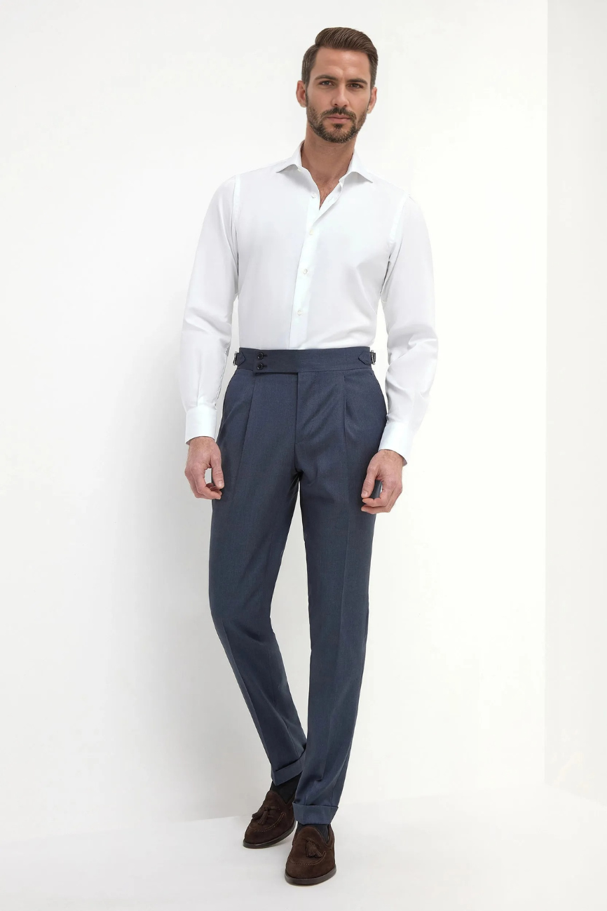 Elegant Avio Blue Pants