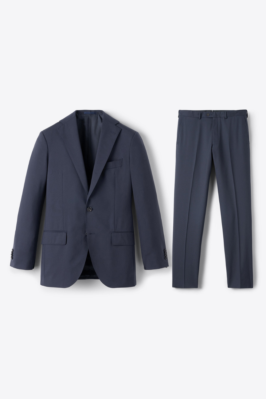 Prestige Navy Tropical Wool Allen Suit - Image 3