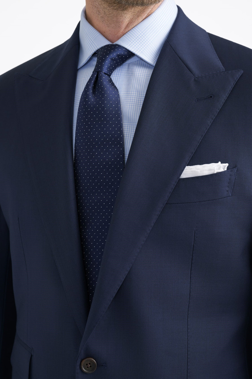 Heritage Navy Sharkskin Suffolk Suit - Image 3