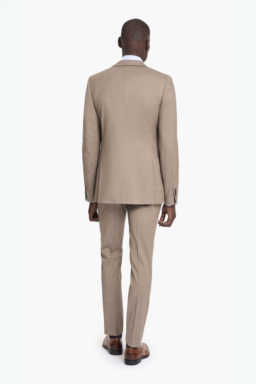 Verona Classic Light Brown Twill Suit - Image 9