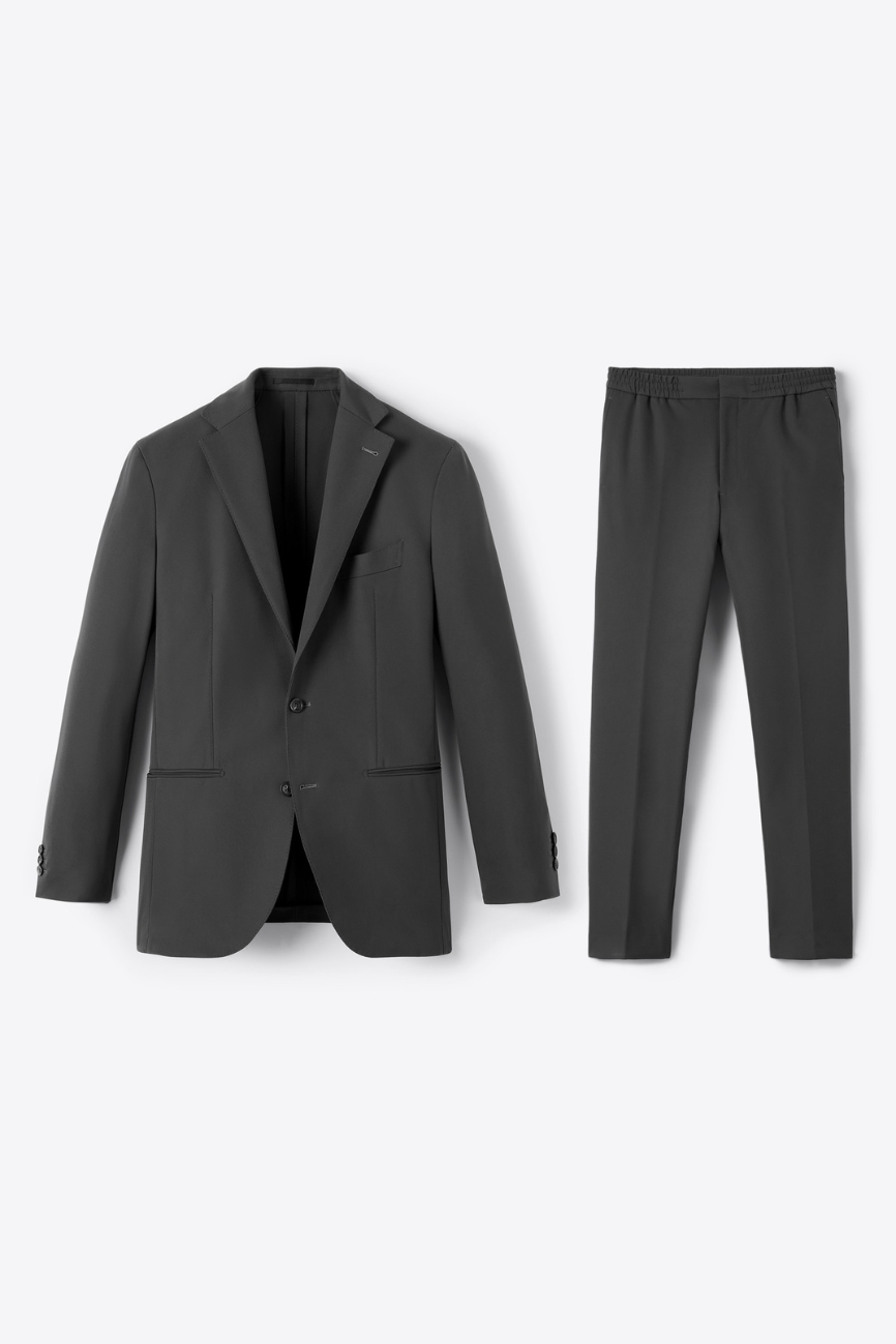 Prestige Charcoal Future Wool Suit - Image 4