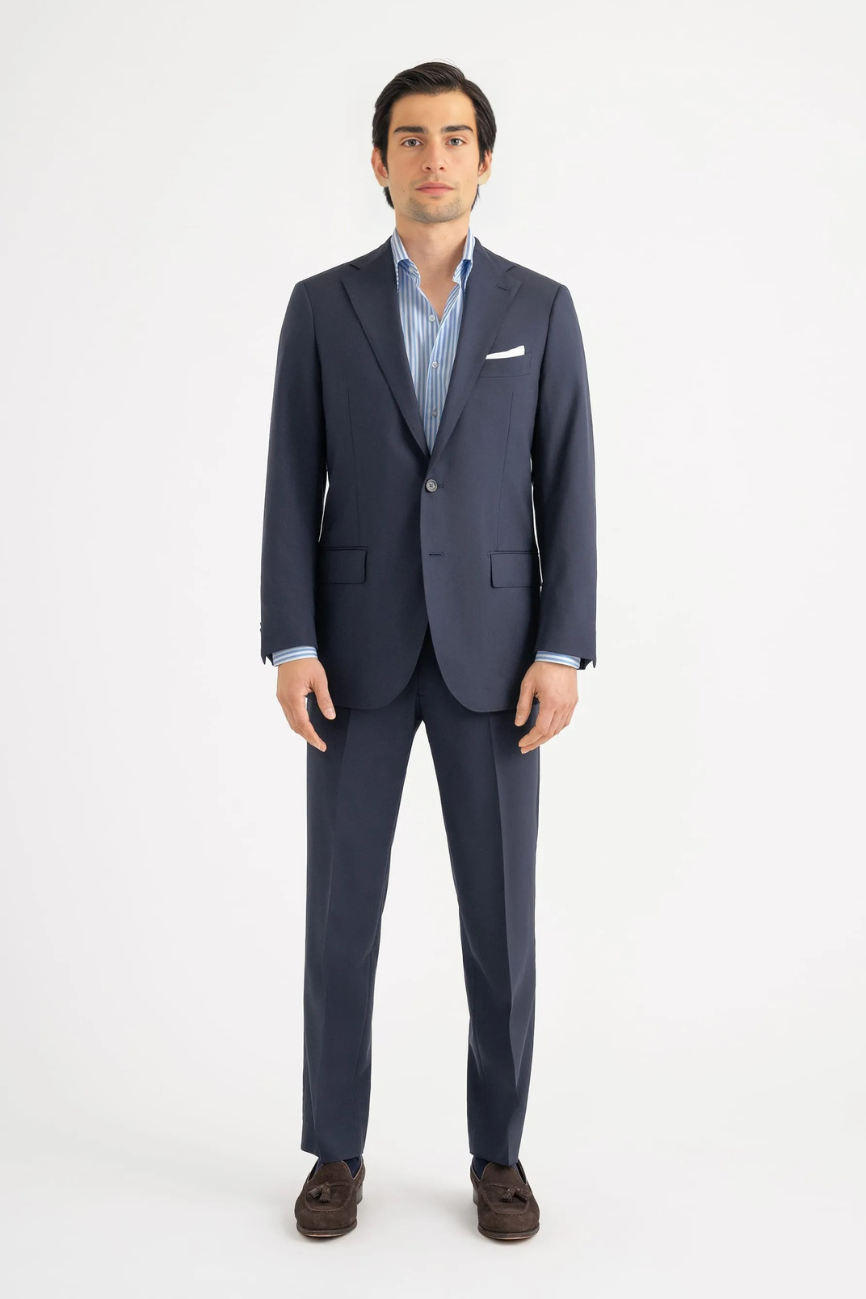 Prestige Navy Tropical Wool Allen Suit