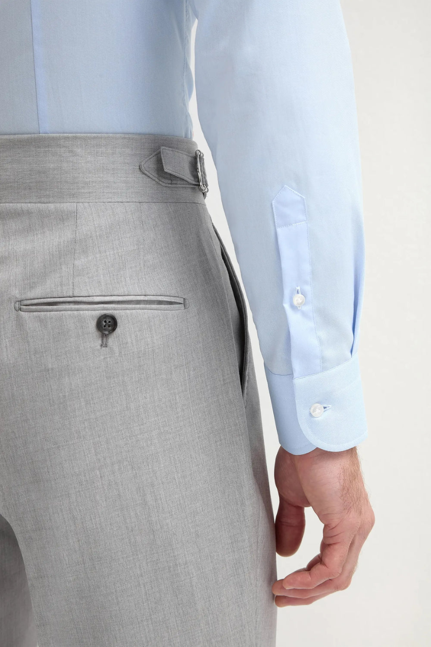 Classic Light Grey Soragna Pants - Image 2