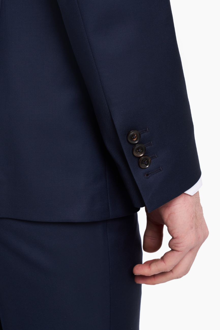 Elegant Azul Blue Double Brest Suit - Image 2