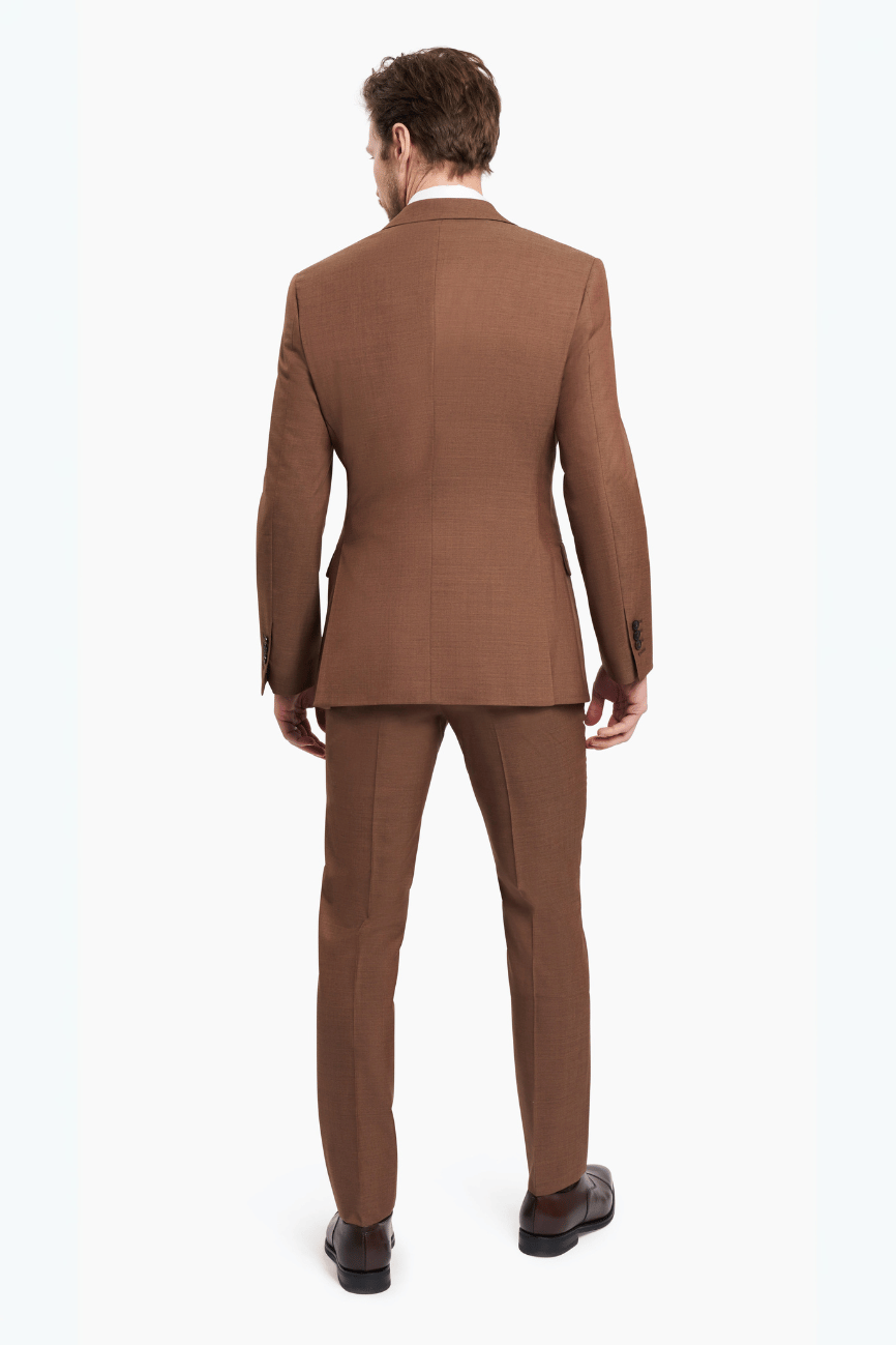 Verona Elegant Mocha Double Brest Suit - Image 6