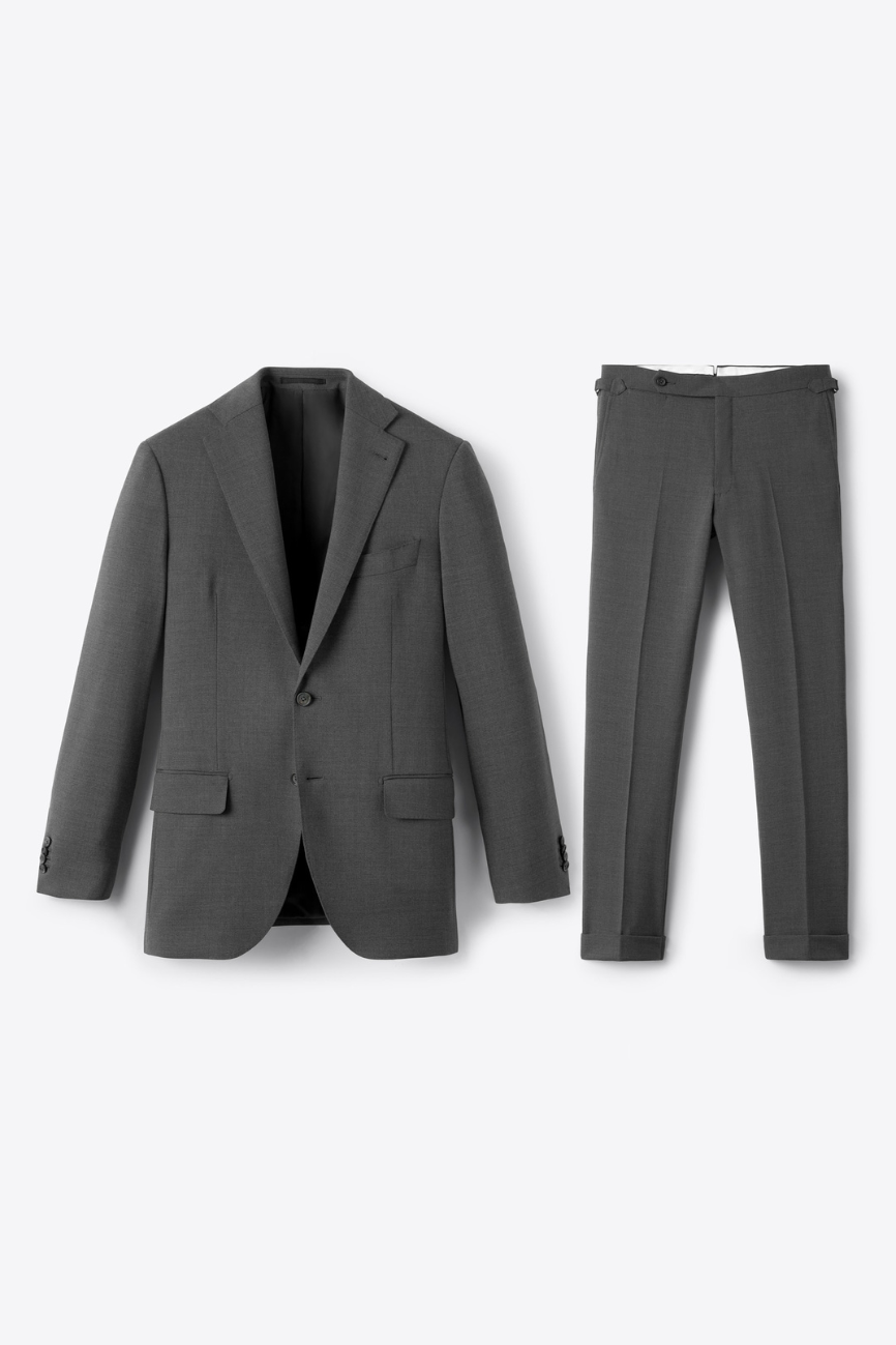 Classic Dark Grey Two-Piece Suit - Image 4