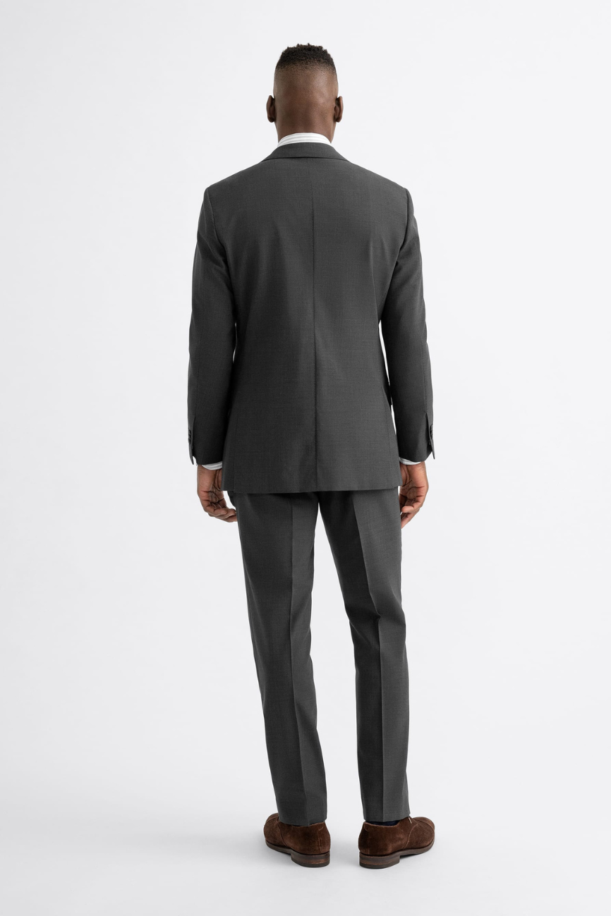 Prestige Mid Grey Wool Two-Piece Suit - Image 5