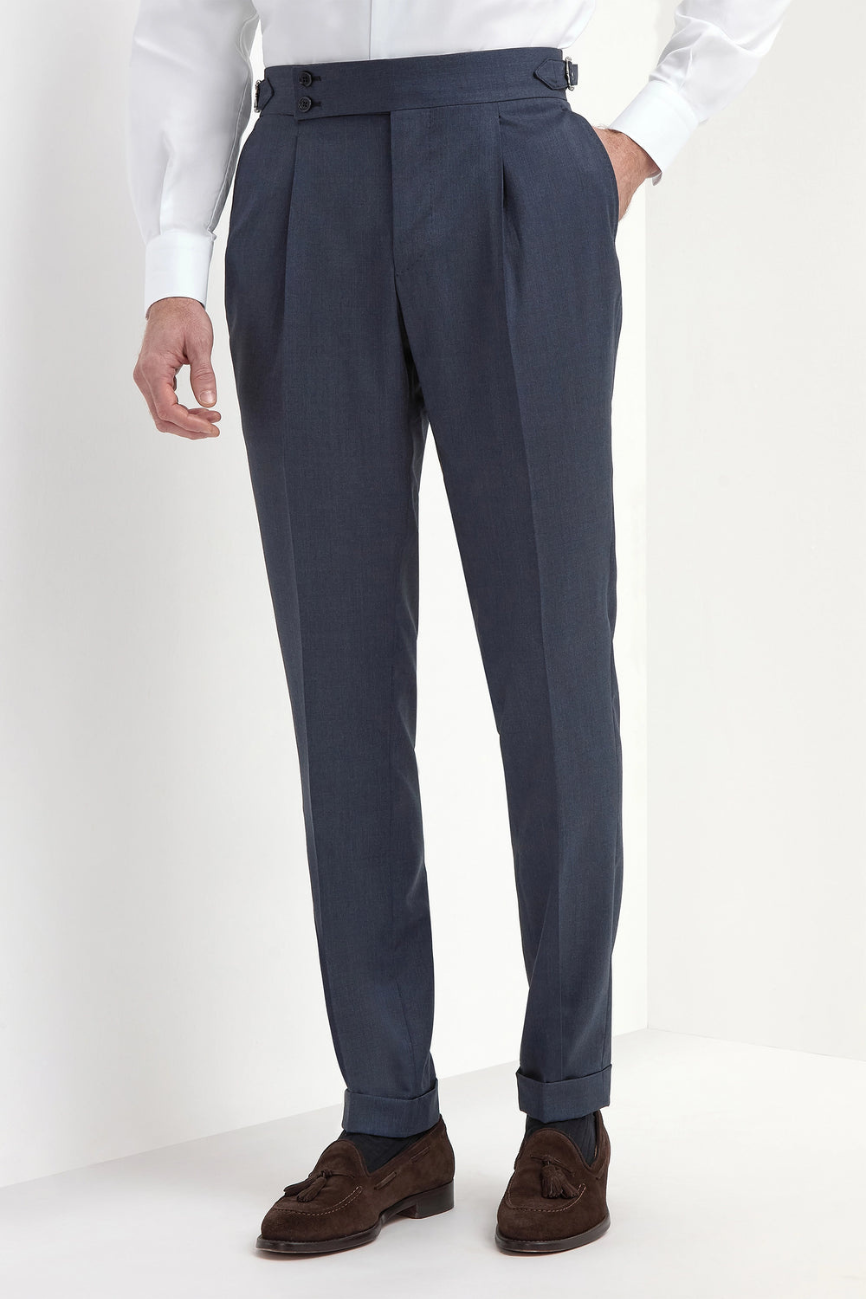 Elegant Avio Blue Pants - Image 4