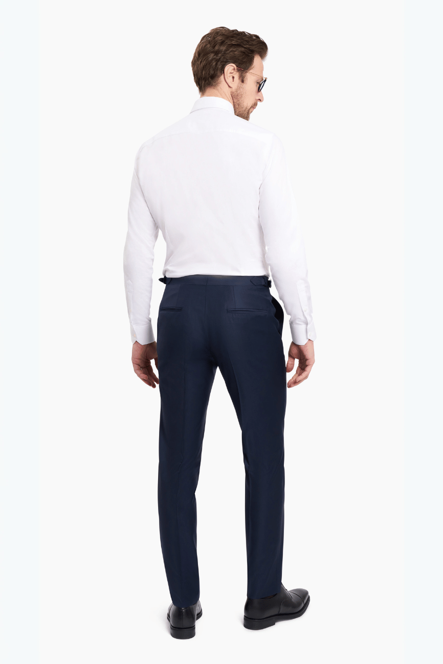 Elegant Azul Blue Double Brest Suit - Image 7