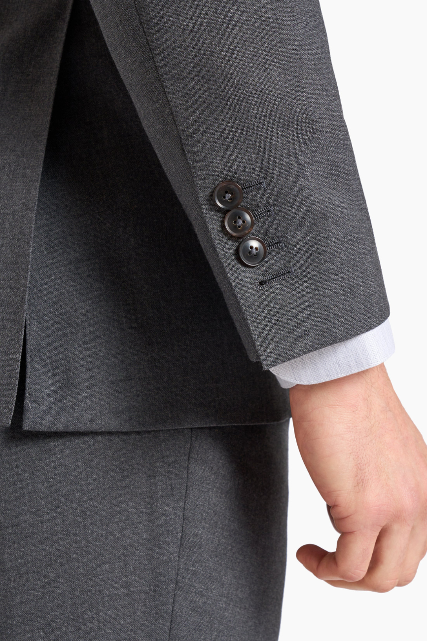 Heritage Charcoal Double Brest Tailored Suit - Image 2
