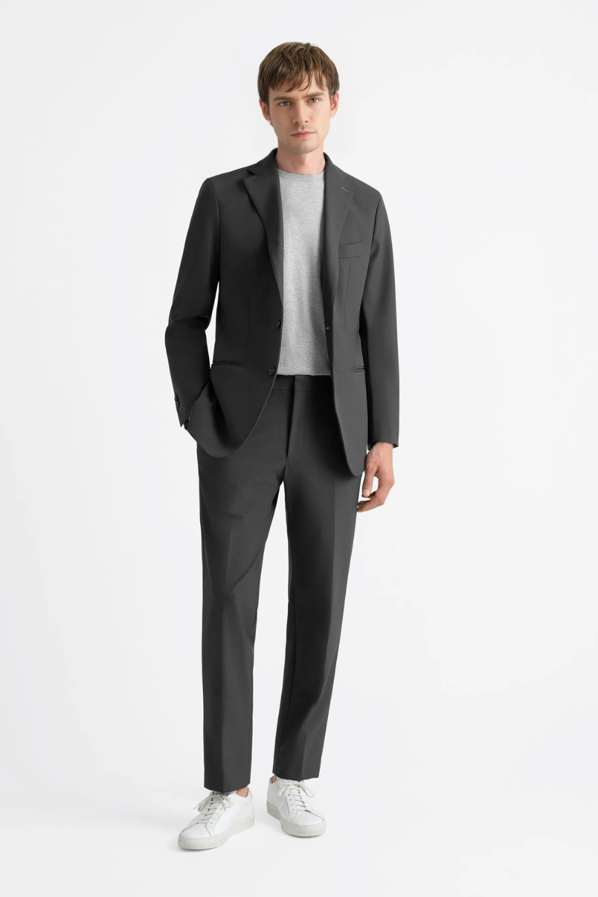 Prestige Charcoal Future Wool Suit - Image 7