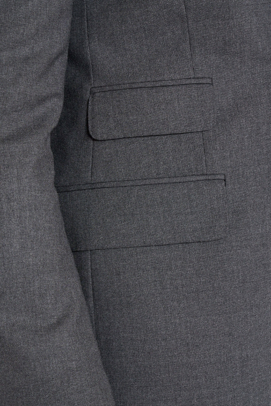 Heritage Charcoal Double Brest Tailored Suit - Image 3