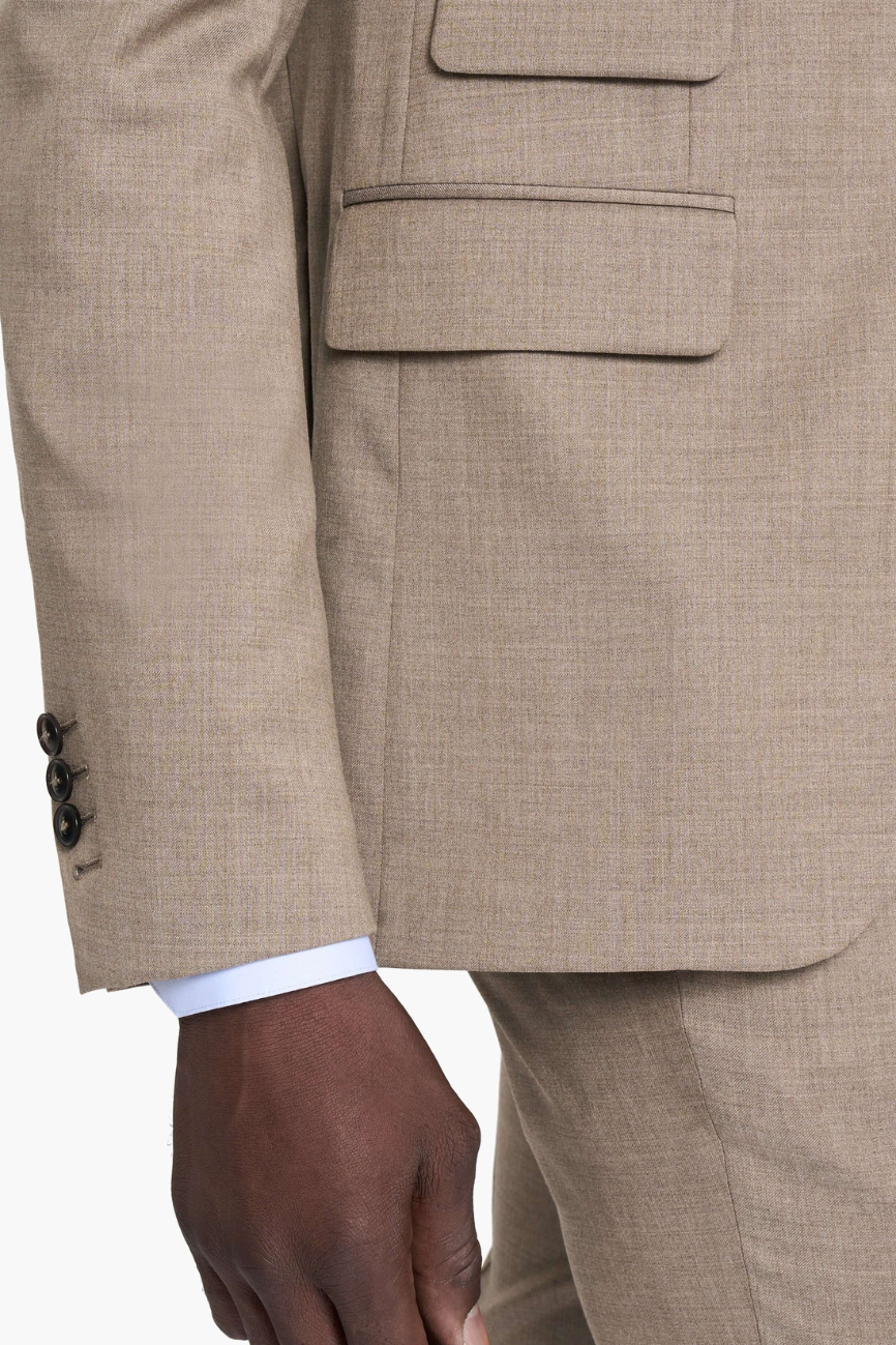 Verona Classic Light Brown Twill Suit - Image 6