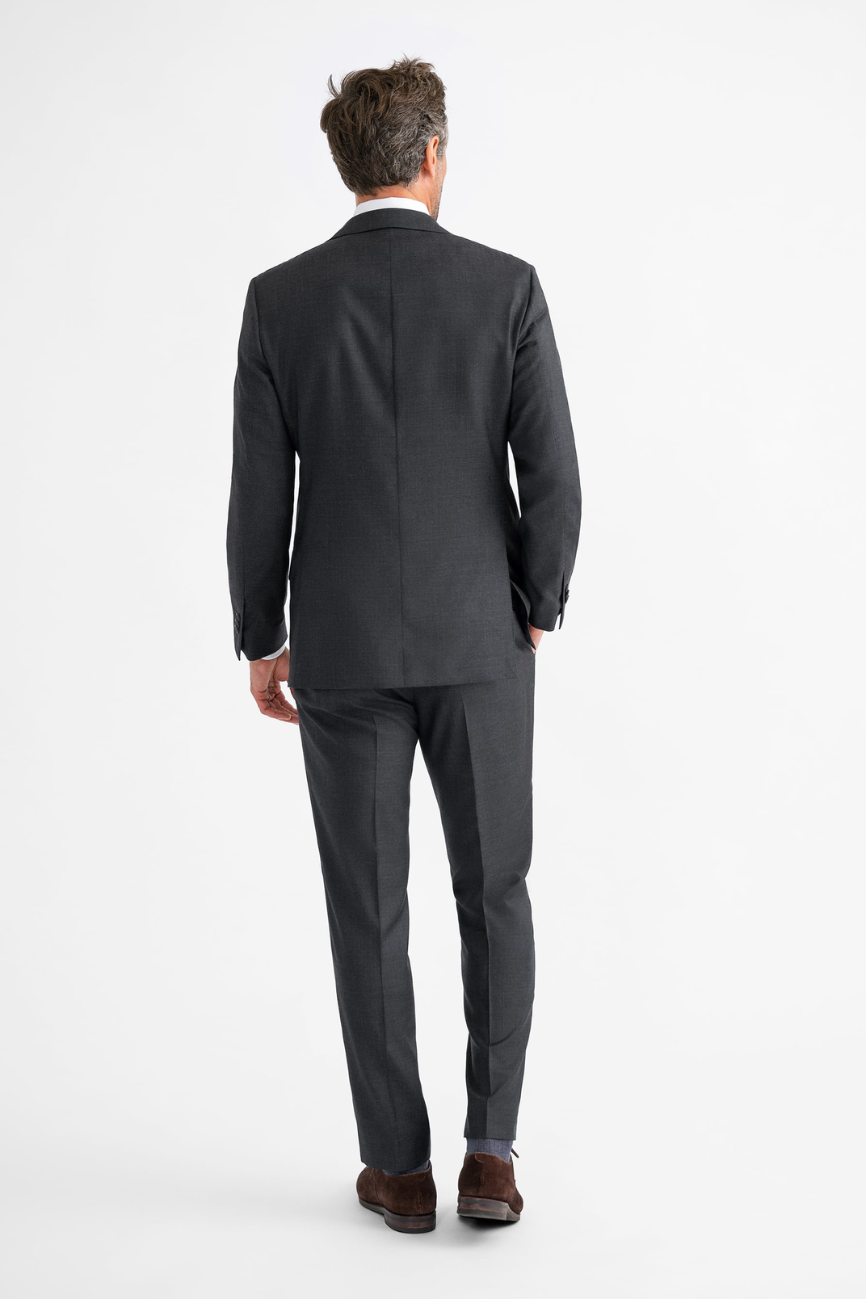 Heritage Charcoal Wool Suit - Image 7