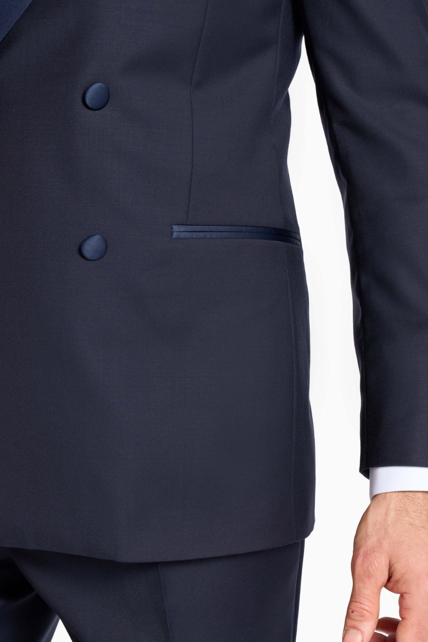 Signature Midnight Blue Tuxedo Suit - Image 3