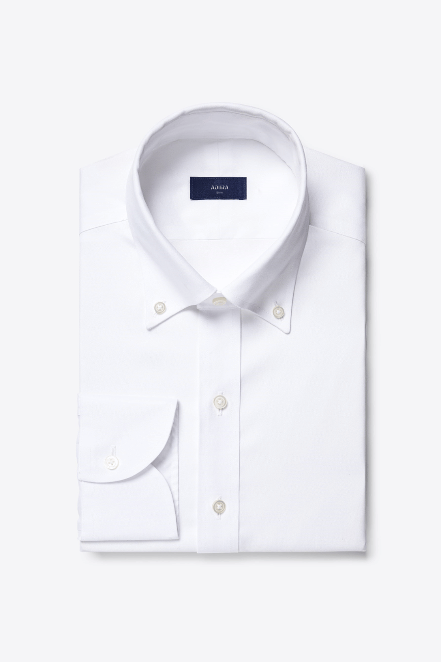 Prestige White Pinpoint Cotton Shirt