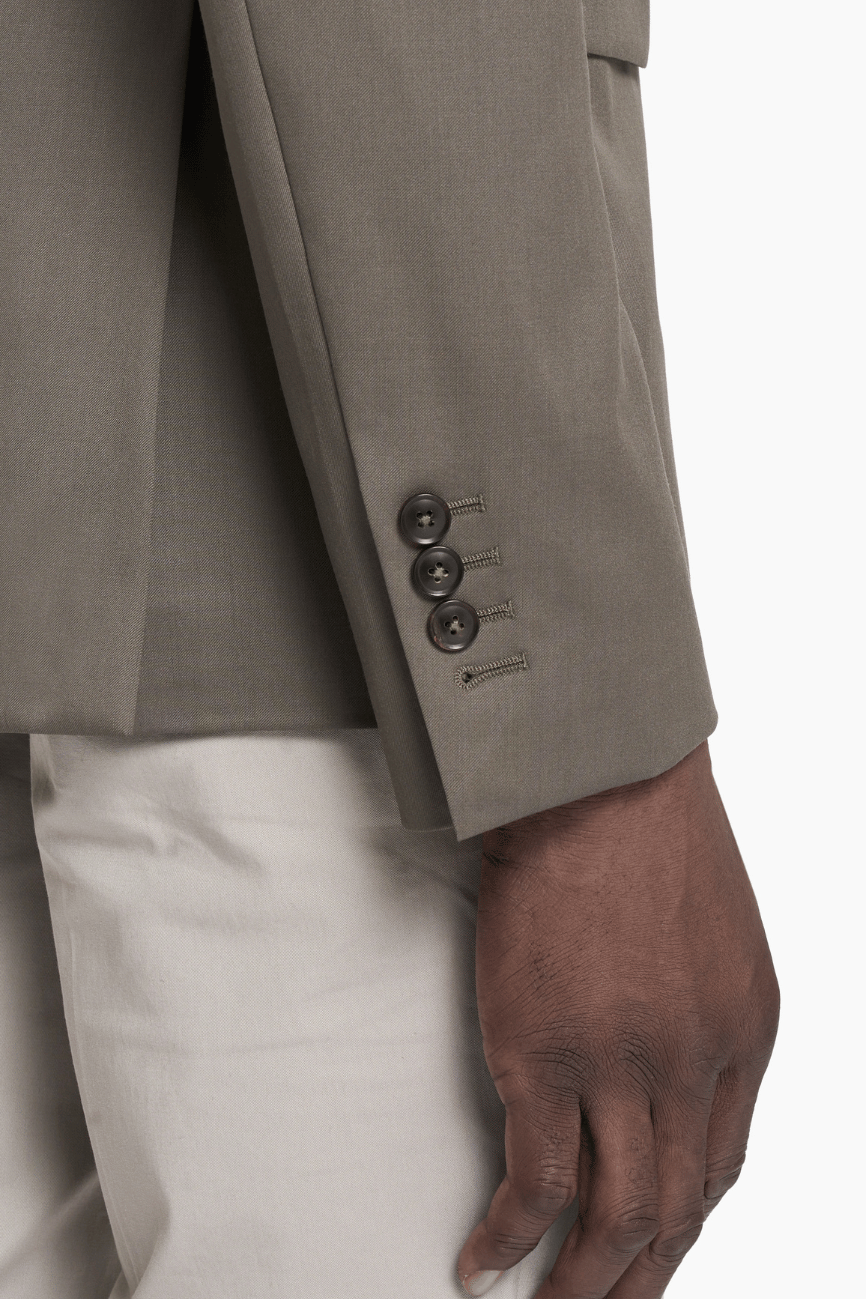 Soho Slim Olive Blazer - Image 2