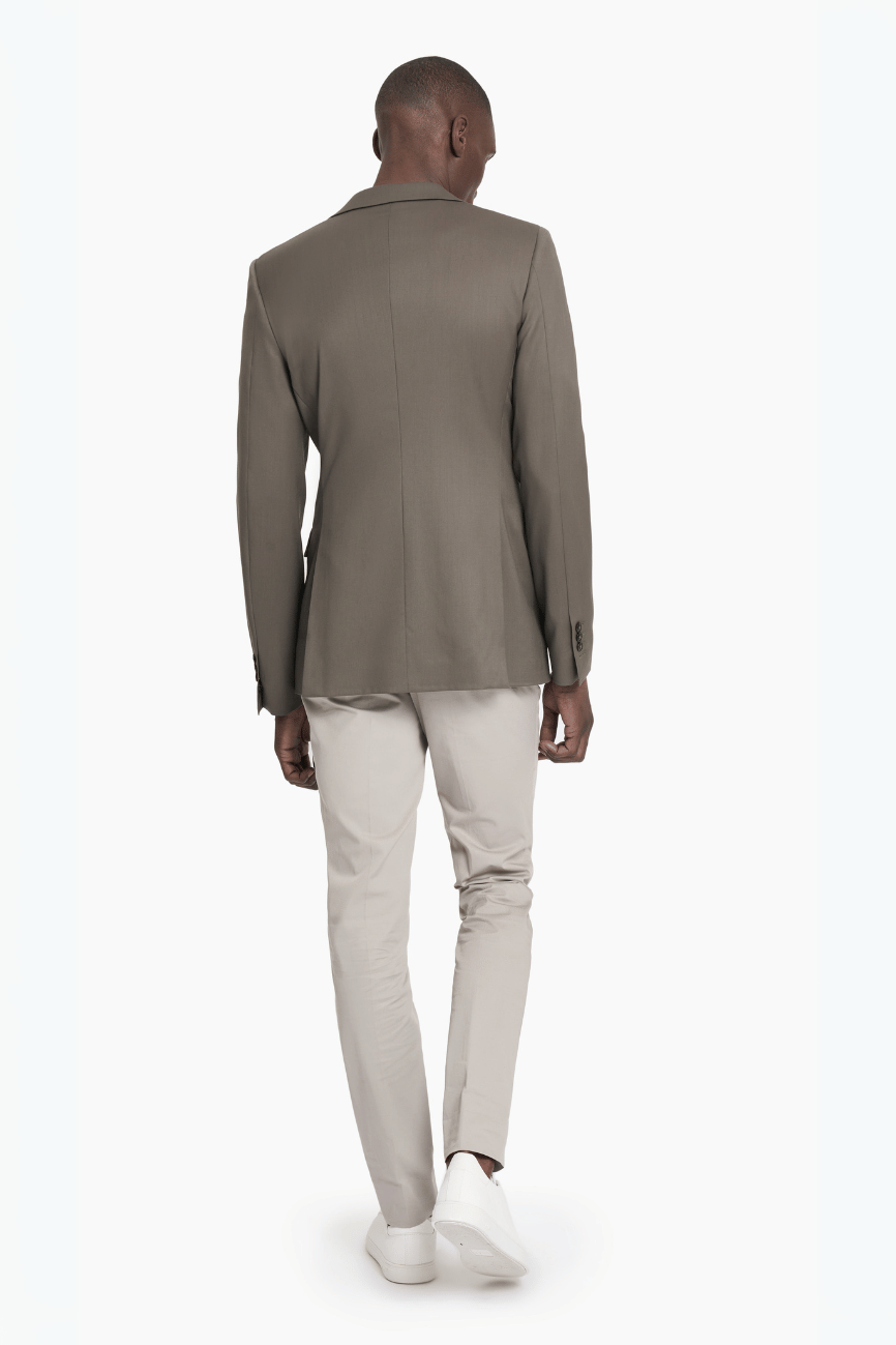 Soho Slim Olive Blazer - Image 3