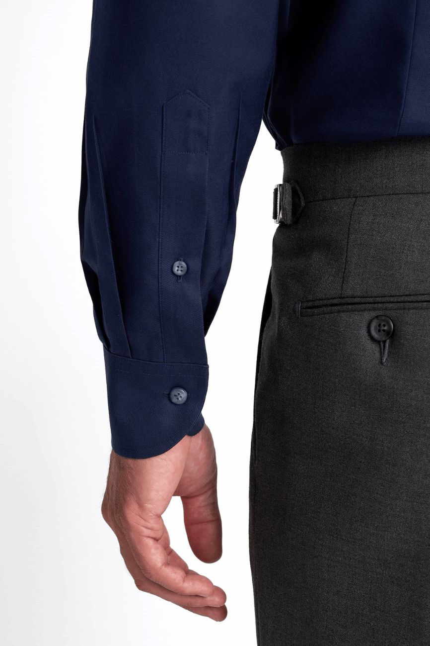 Classic Navy Formal Shirt - Image 4