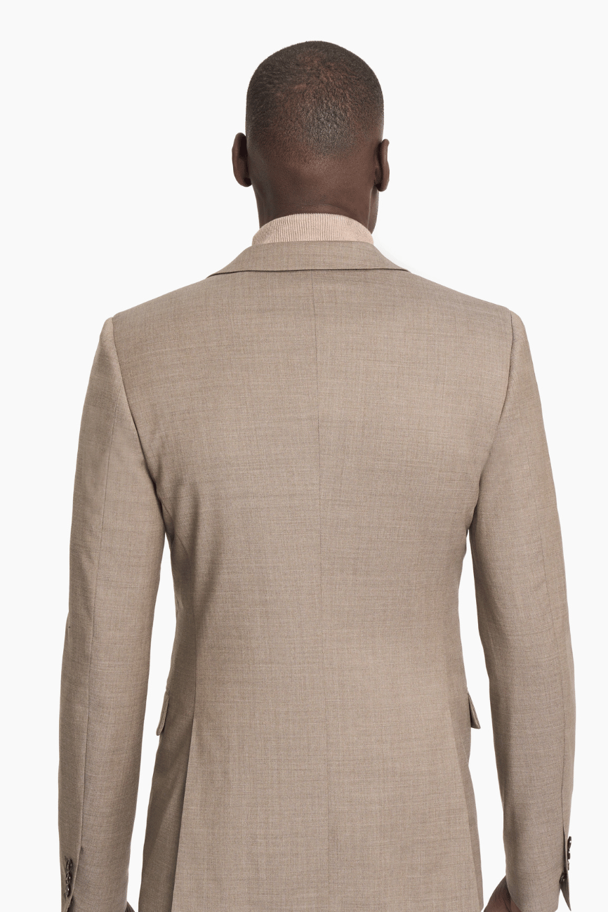 Heritage Light Brown Twill Blazer - Image 4