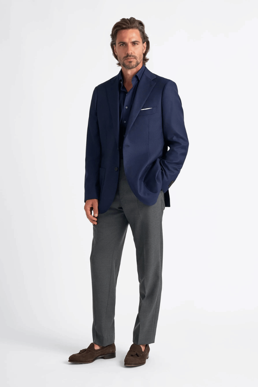 Classic Navy Formal Shirt - Image 7