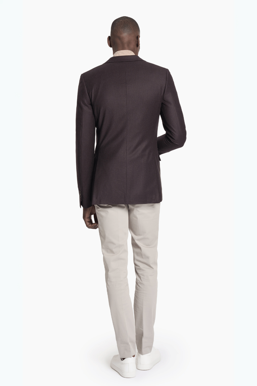 Merlot Wool Blazer - Image 4