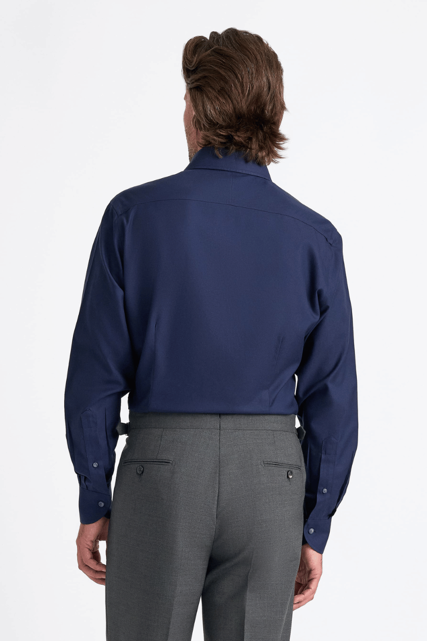 Classic Navy Formal Shirt - Image 8