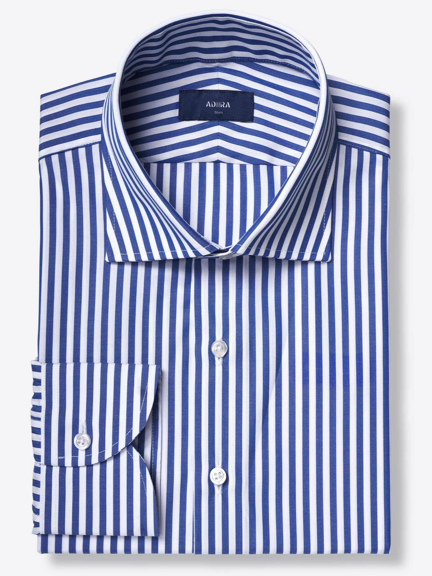 Elite Royal Blue Bengal Stripe Shirt - Image 5