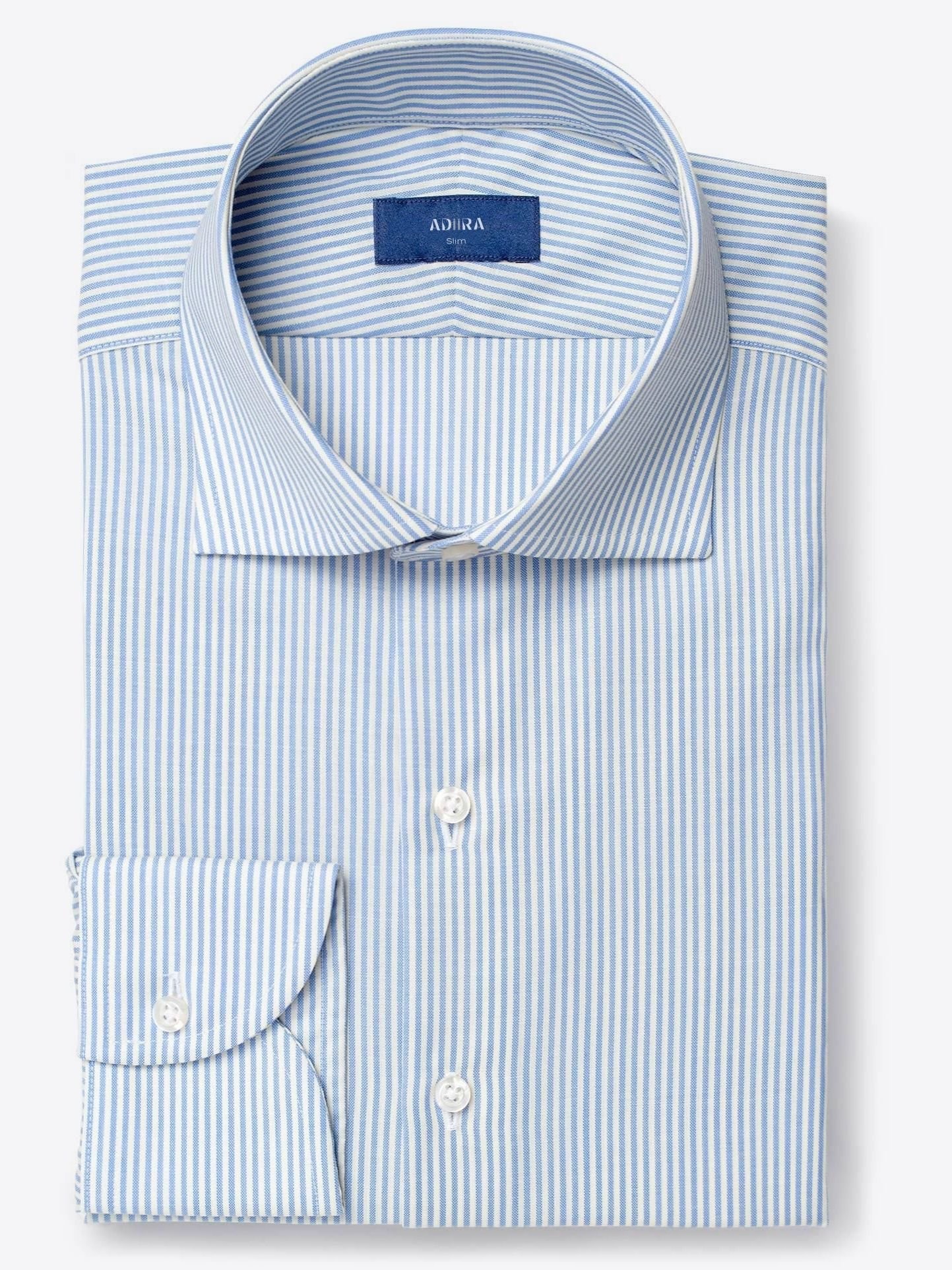 Signature Light Blue Stripe Shirt - Image 2