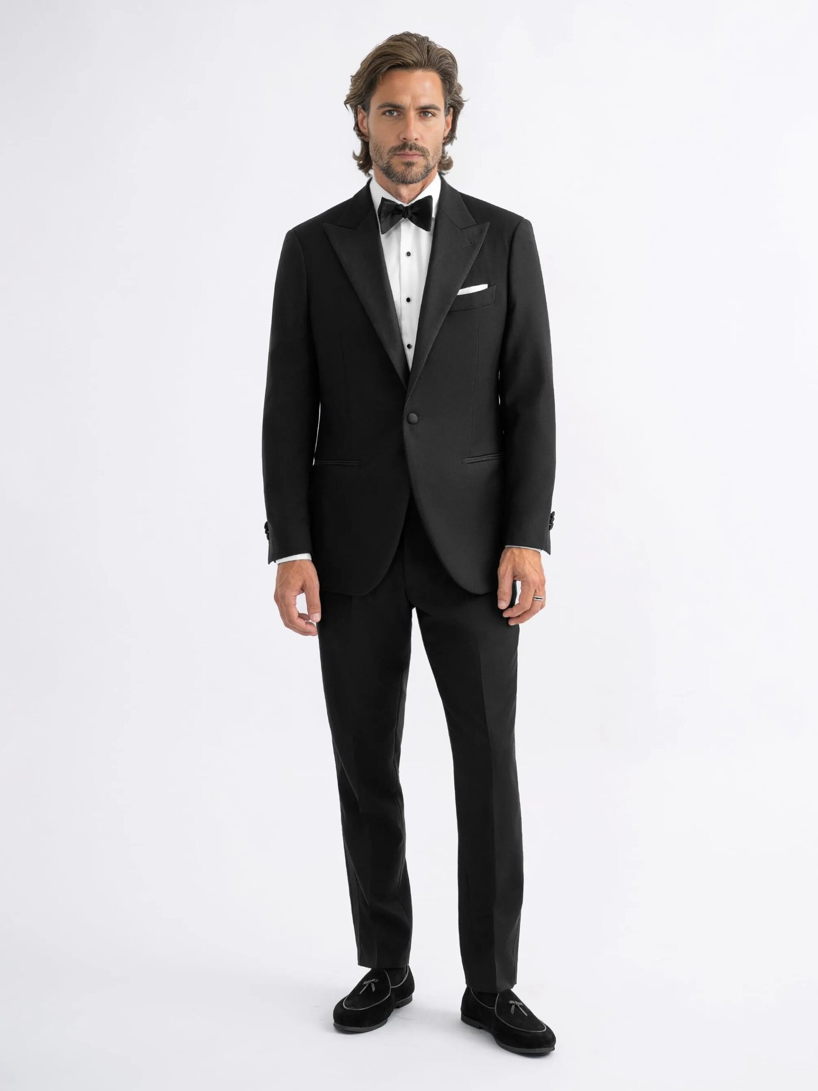 Classic White Tuxedo Shirt - Image 5