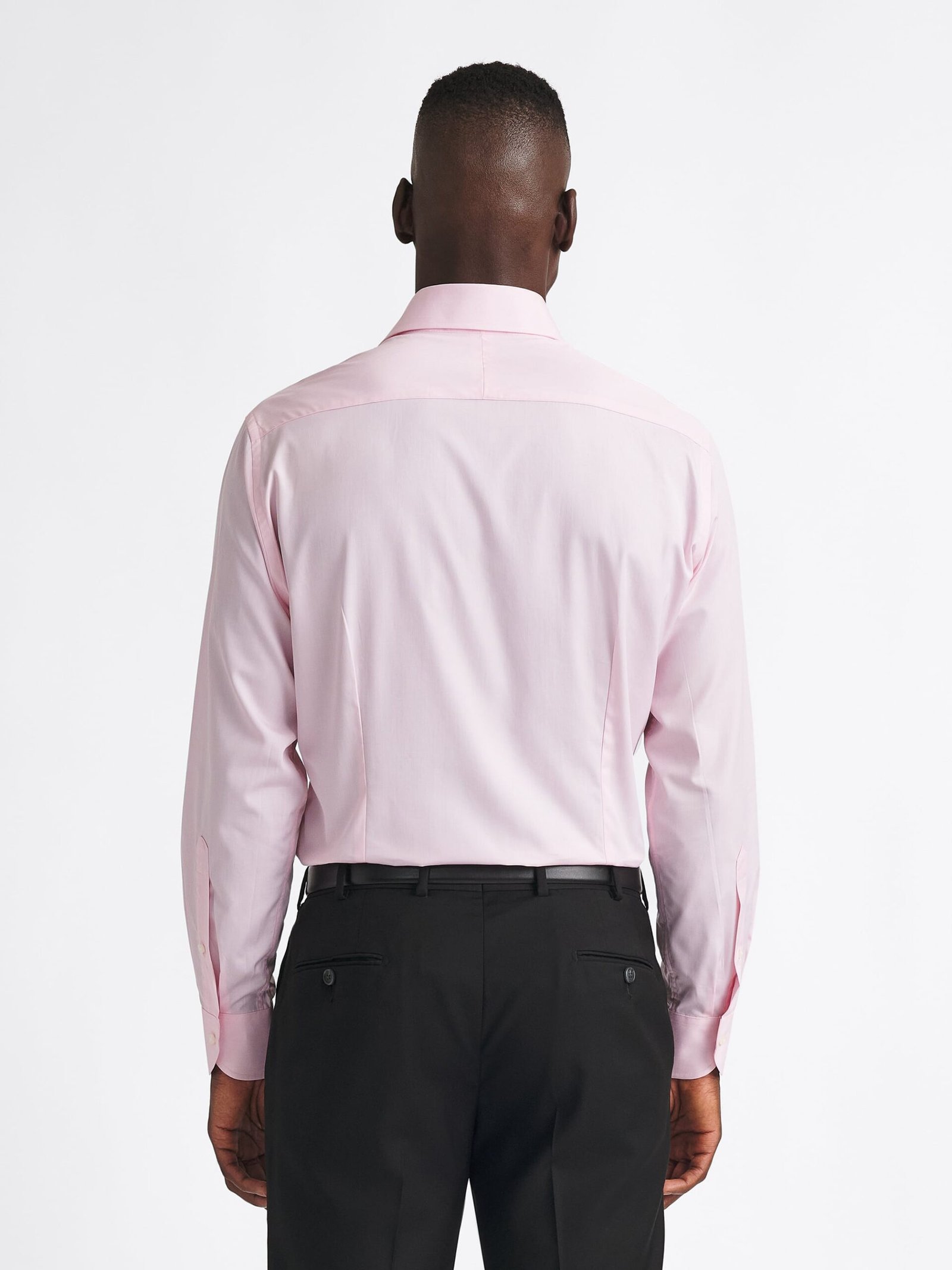 Light Pink Cotton Twill Shirt - Image 6