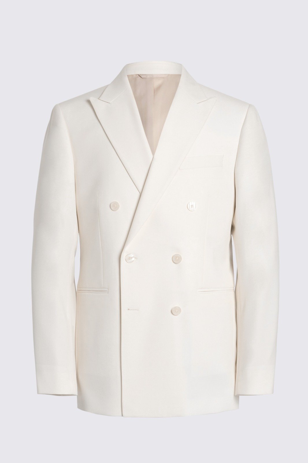 Eternal White Double-Breasted Suit - Image 5