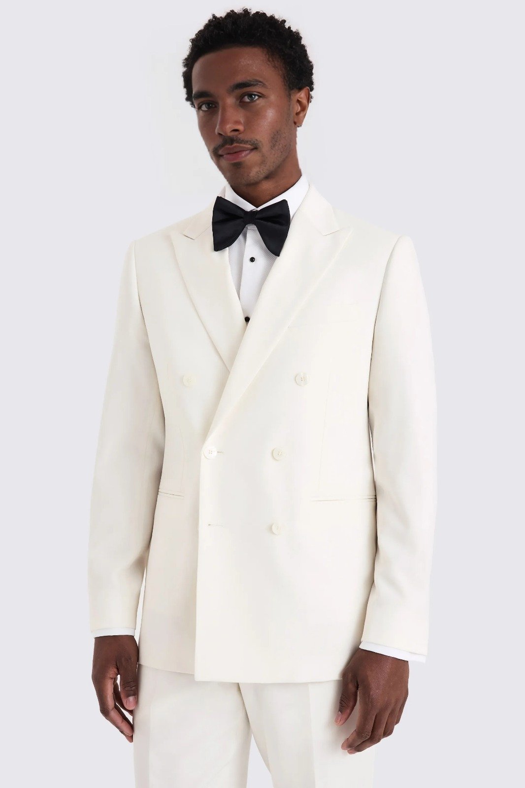 Eternal White Double-Breasted Suit - Image 4