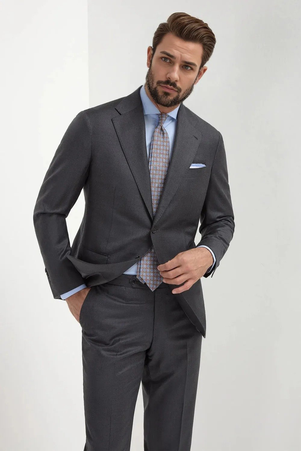 Obsidian Grey Two-Piece Suit - Image 2