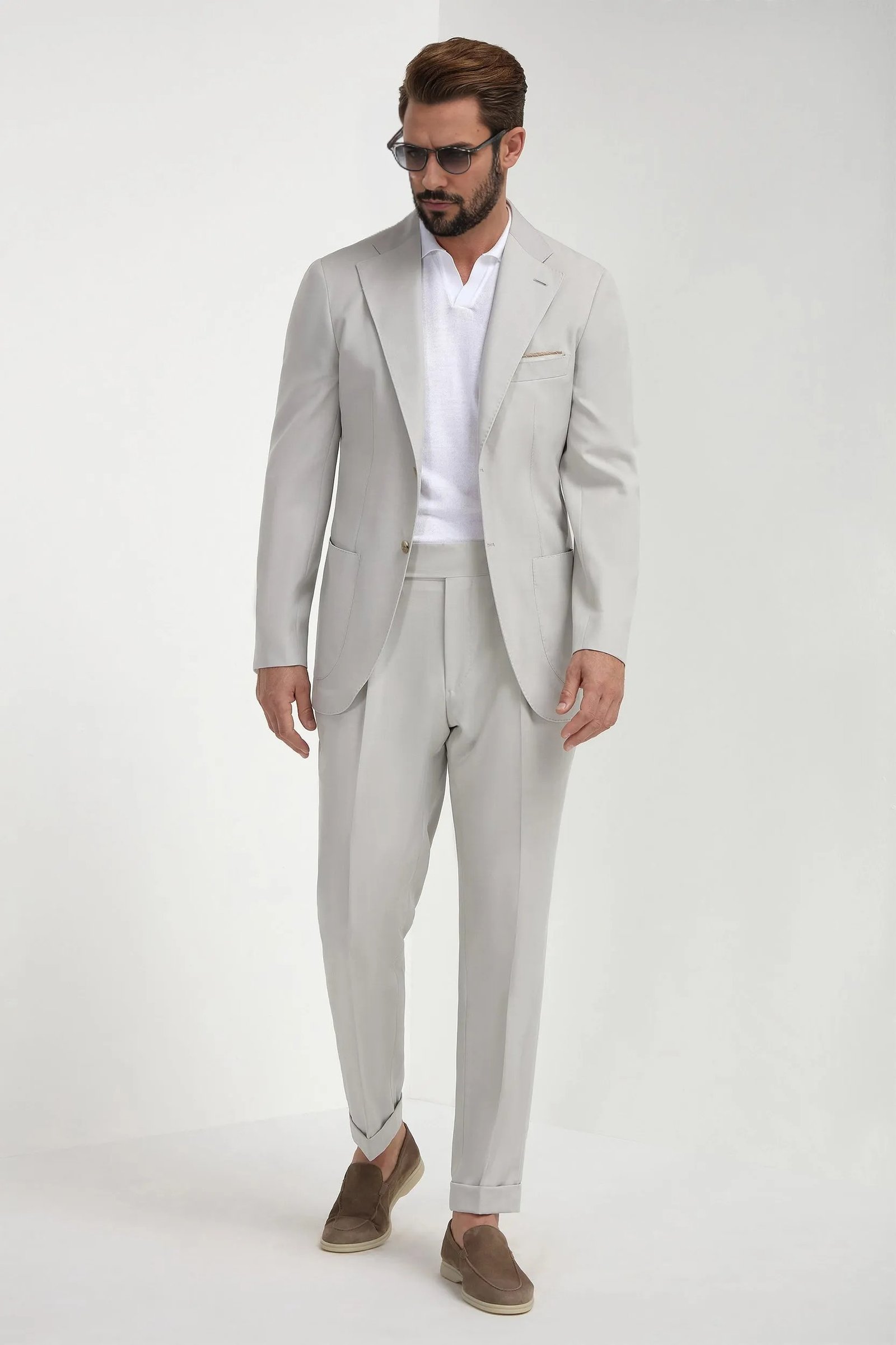 Granite Form Two-Piece Suit