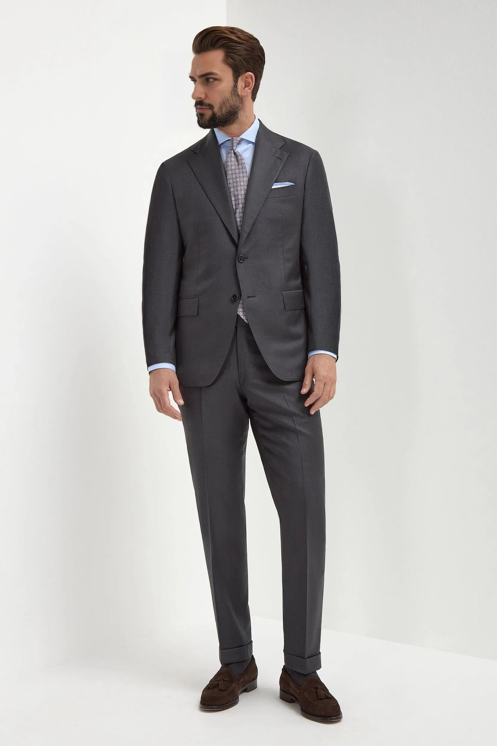 Obsidian Grey Two-Piece Suit